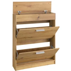 Wohnen 75x95x21 Moderner Schuschrank melaminbeschichtet - Pletta