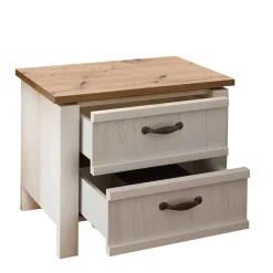 Wohnen 62x50x41 Nachtkommode im Landhausstil - Malvissa