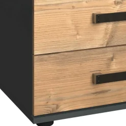 Wohnen 52x58x38 Nachtkommode in Tanne Dekor - Ardila
