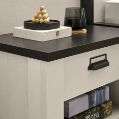 Wohnen Nachttische|Sideboards & Kommoden*60x46x39 Nachtkommode mit Fach und Schublade - Tramos