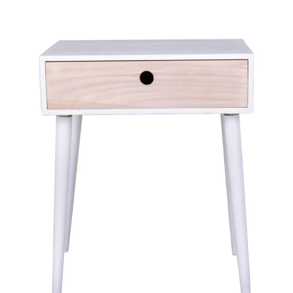 Wohnen Kommoden|Nachttische*45x55x32 Nachtkonsole im Skandinavischen Wohnstil - Synfonica