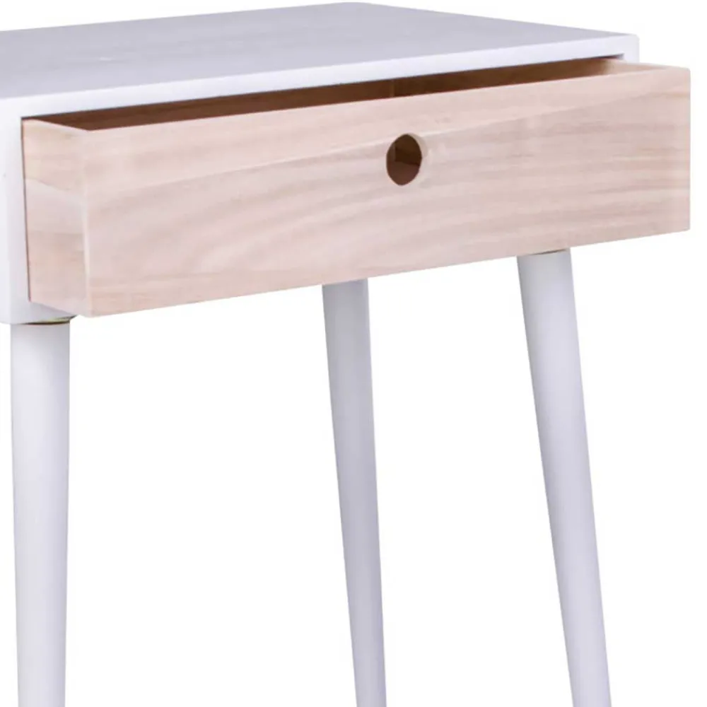 Wohnen Kommoden|Nachttische*45x55x32 Nachtkonsole im Skandinavischen Wohnstil - Synfonica