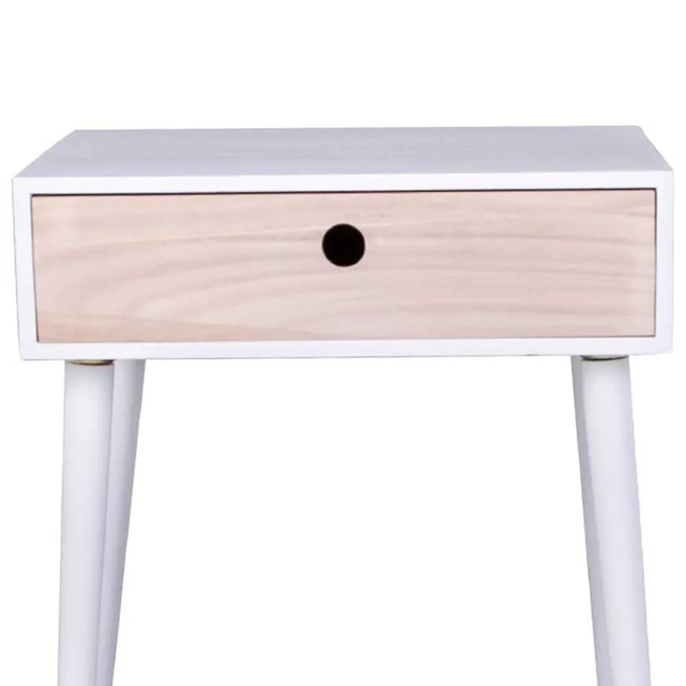 Wohnen Kommoden|Nachttische*45x55x32 Nachtkonsole im Skandinavischen Wohnstil - Synfonica