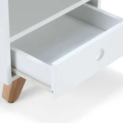 Kinder Wohnen 40x40x35 Nachtschrank mit Fach & Schublade - Kinfada