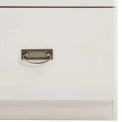 Wohnen Landhausmöbel|Nachttische*58x57x48 Nachttisch in Kiefer & Weiß - Sibiuta