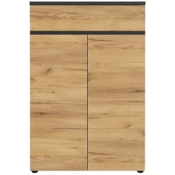 Wohnen Büroschränke*80x120x40 Office Vertiko in Wildeiche Optik - Contrage