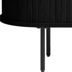 Wohnen Skandinavische Möbel|Couchtisch*120x45x60 Ovaler Couchtisch im Skandi Design - Venutura