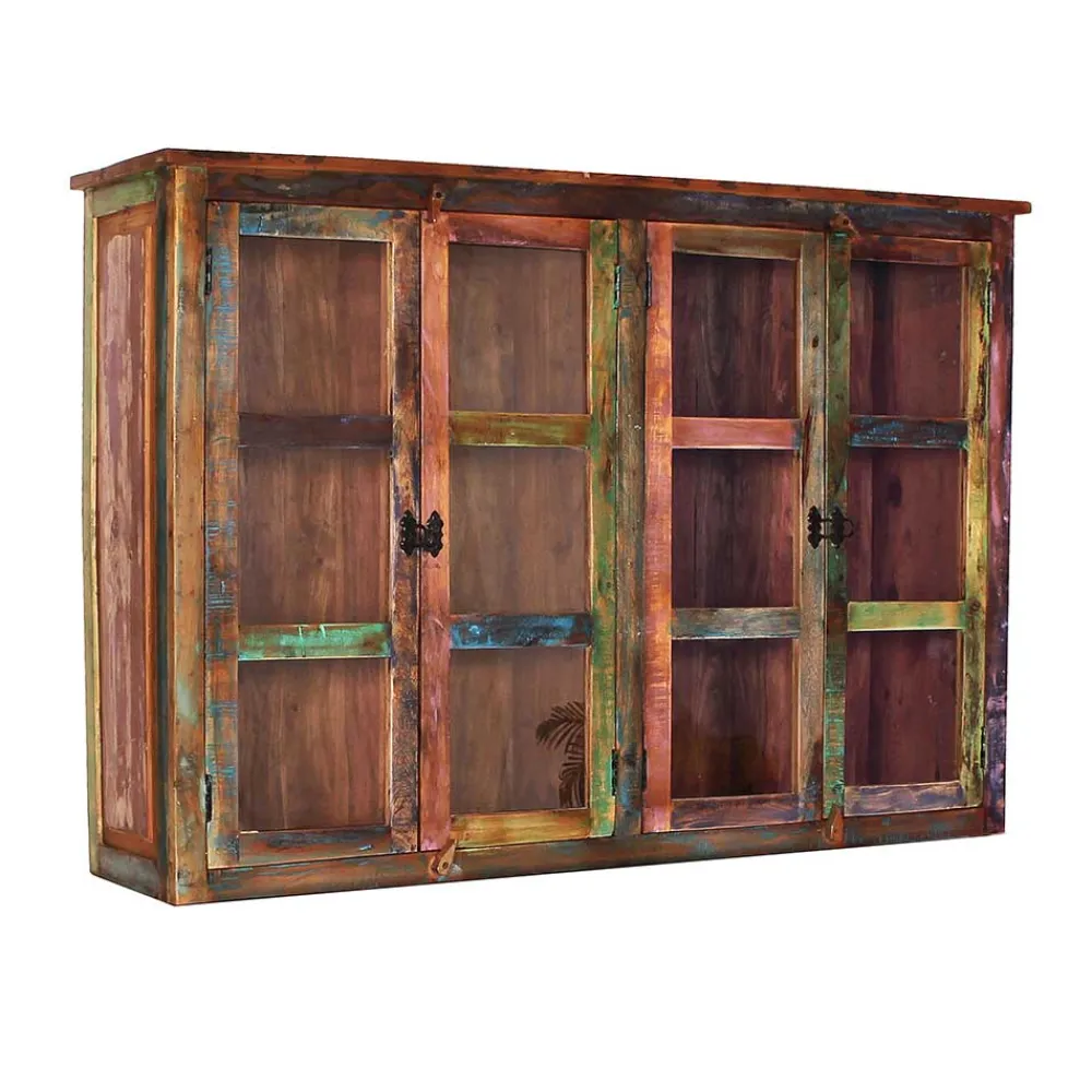 Wohnen 160x190x40 Recyclingholz Anrichte im Shabby Chic - Jamaica