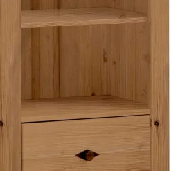 Kinder Wohnen 66x203x46 Regal in Kiefer Laugenfarben - Piatra