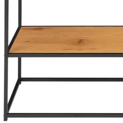 Wohnen Telefontische*80x80x36 Regal Konsolentisch in Eiche Optik - Genyna