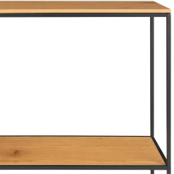 Wohnen Telefontische*80x80x36 Regal Konsolentisch in Eiche Optik - Genyna