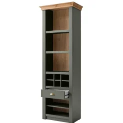 Wohnen 68x207x45 Regal mit Schublade & 11 Fächern - Eylan