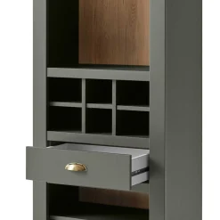 Wohnen 68x207x45 Regal mit Schublade & 11 Fächern - Eylan