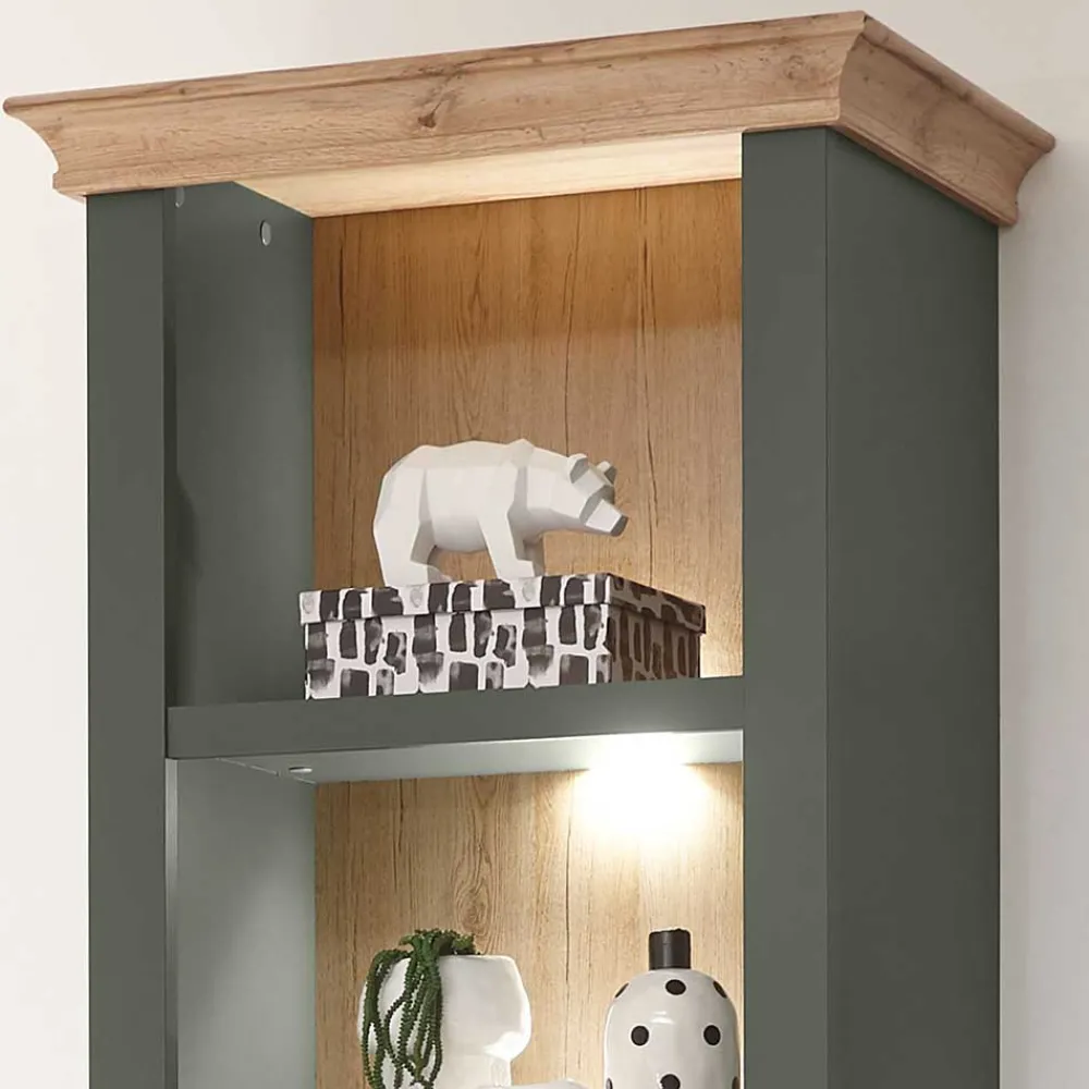 Wohnen 68x207x45 Regal mit Schublade & 11 Fächern - Eylan