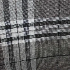 Wohnen Küchenbänke|Esszimmerbänke*100x90x52 Retro Esszimmerbank in Kariert - Rave