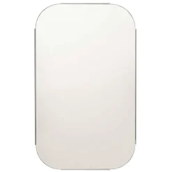 Wohnen Spiegel|Flurspiegel*101x61x2 Retro Hängespiegel mit Glasrahmen - Bageria