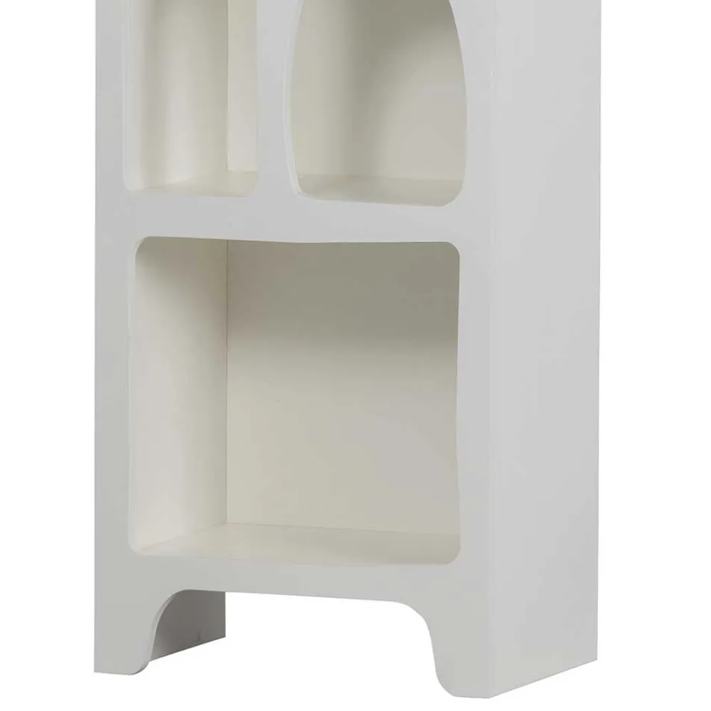 Wohnen 48x180x32 Retro Standregal mit 5 Fächern - Tom