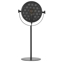 Wohnen 20x60x20 Retro Tischleuchte in Schwarz - Nadelles