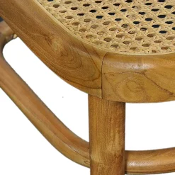 Wohnen Retro Möbel|Küchenstühle*44x93x53 Retrostuhl aus Teakholz - Adne