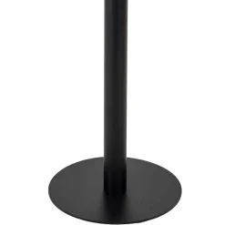 Wohnen 70x105x70 Runder Stehtisch in Marmoroptik - Fredira