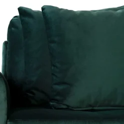 Wohnen 290x76x170 Samt Ecksofa im Skandi Design - Bonisa