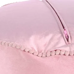 Wohnen 47x32x47 Samt Hocker Pouf in Rosa - Strada