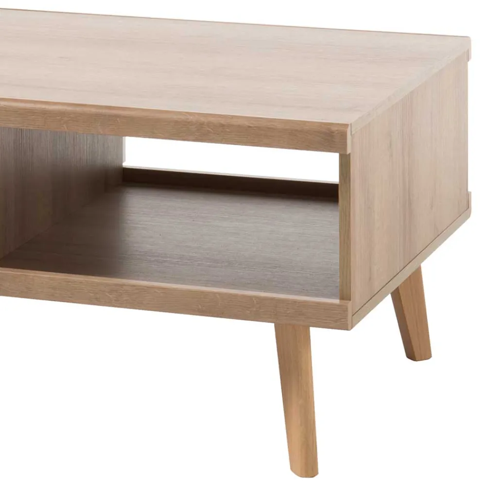 Wohnen Skandinavische Möbel|Couchtisch*107x46x67 Scandi Couchtisch mit Stauraum - Cablos