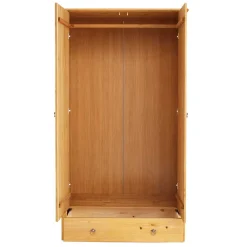 Wohnen Kleiderschränke|Kleiderschränke*106x191x59 Schlafzimmer Schrank in Kiefer Natur - Imressa I