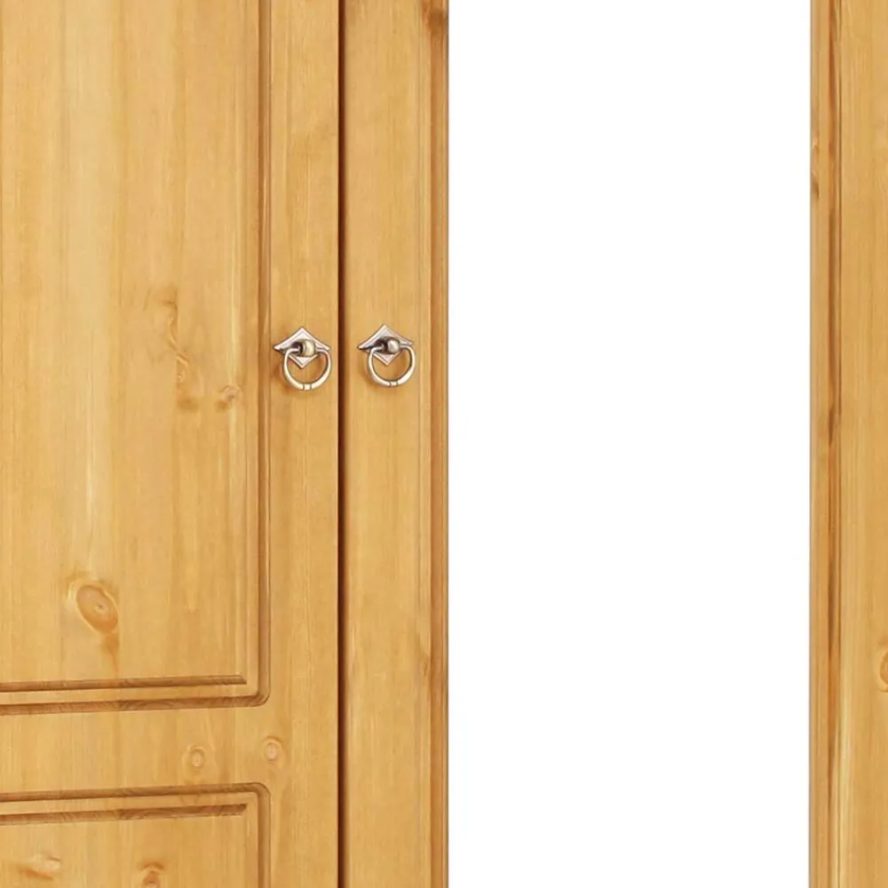 Wohnen Kleiderschränke|Kleiderschränke*106x191x59 Schlafzimmer Schrank in Kiefer Natur - Imressa I