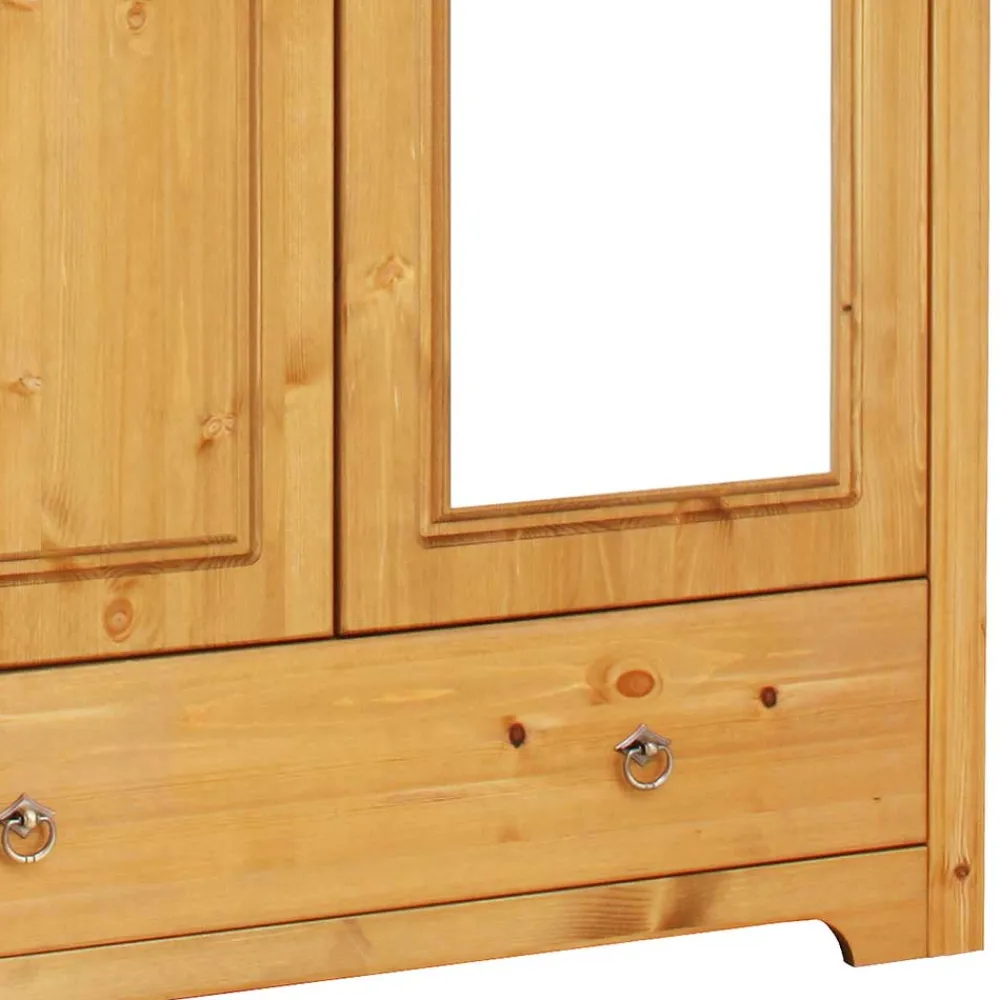 Wohnen Kleiderschränke|Kleiderschränke*106x191x59 Schlafzimmer Schrank in Kiefer Natur - Imressa I