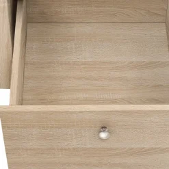 Wohnen Kleiderschränke|Kleiderschränke*100x180x55 Schlafzimmerschrank mit Schubladen & Türen - Restania