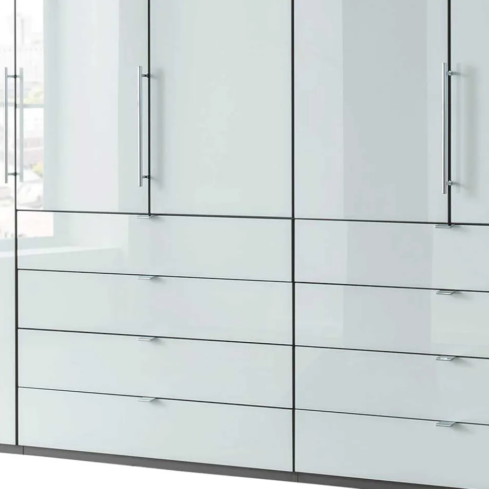 Wohnen 307x240x58 Schlafzimmerschrank mit Falttüren - Audra