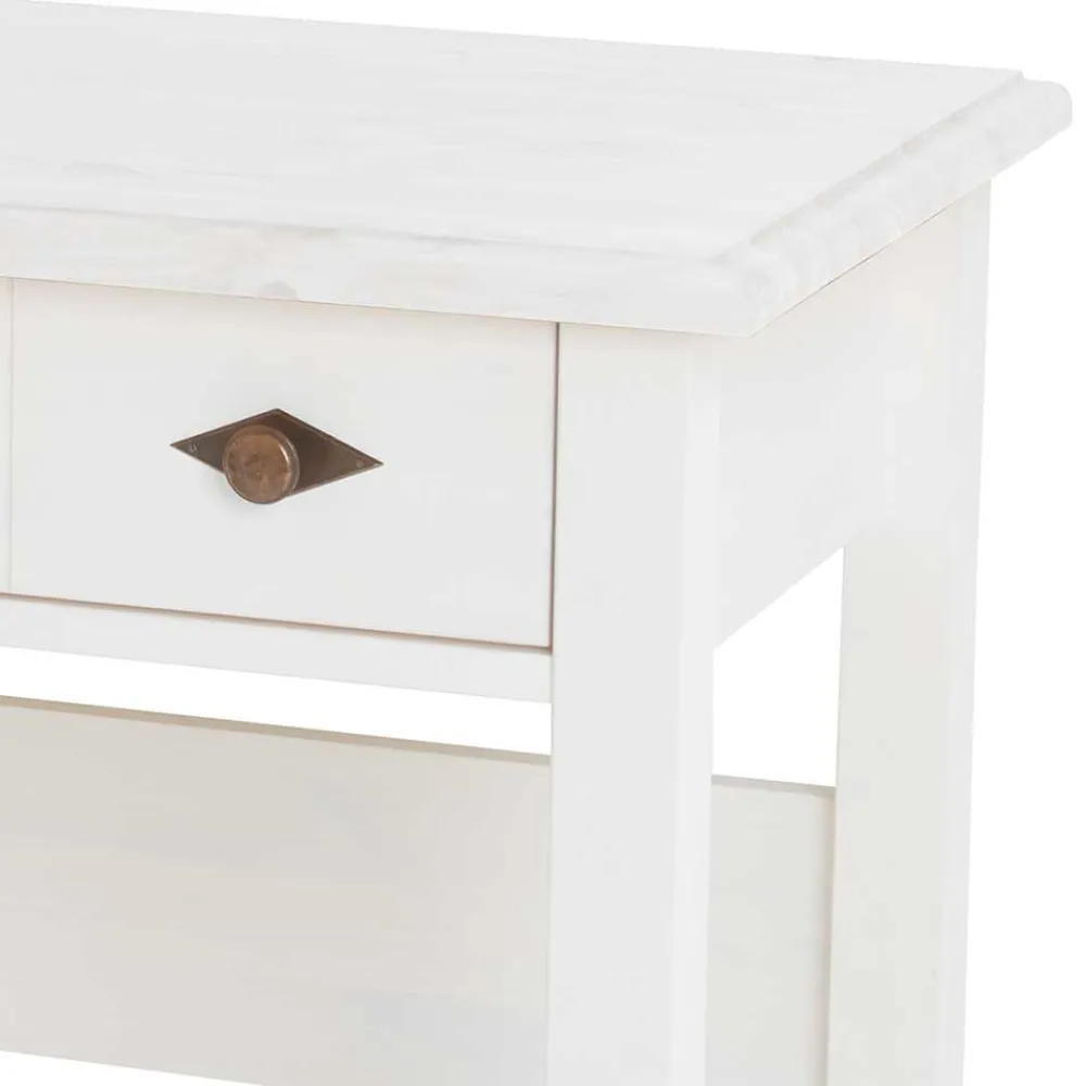 Wohnen 102x79x53 Schmaler Schreibtisch Konsolentisch - Satumare