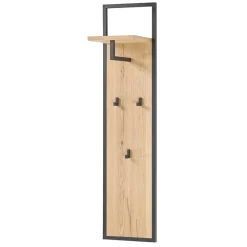 Wohnen Bürogarderoben*30x125x27 Schmales Garderobenpaneel modern - Elbow