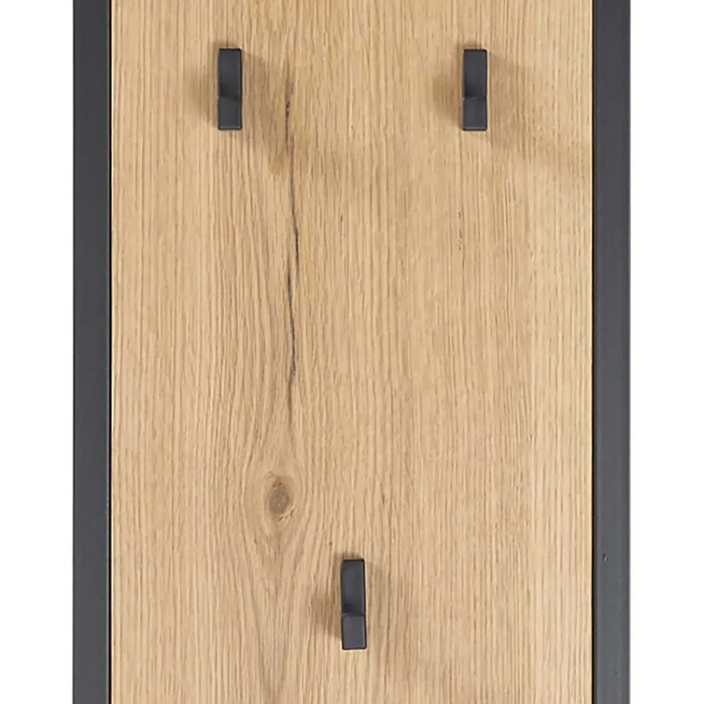 Wohnen Bürogarderoben*30x125x27 Schmales Garderobenpaneel modern - Elbow