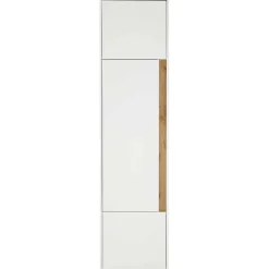 Wohnen Büroschränke*50x200x40 Schrank in Weiß und Wildeiche NB - Nonessia