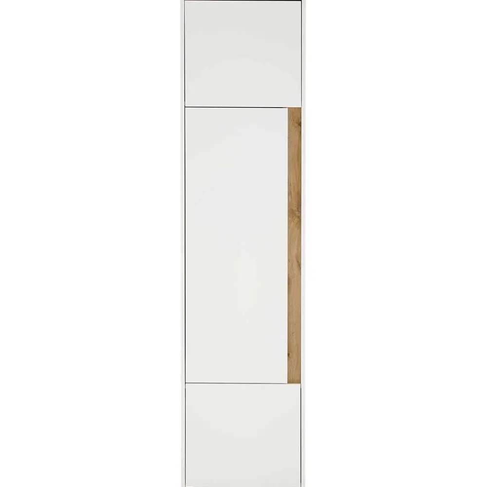 Wohnen Büroschränke*50x200x40 Schrank in Weiß und Wildeiche NB - Nonessia