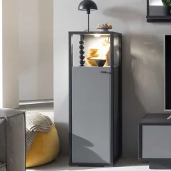 Wohnen 40x121x37 Schrank mit Fach und Tür - Ridona