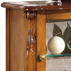 Wohnen 61x100x40 Schrank mit Glastür - Carlenna I