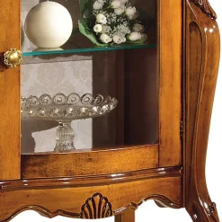 Wohnen 61x100x40 Schrank mit Glastür - Carlenna I