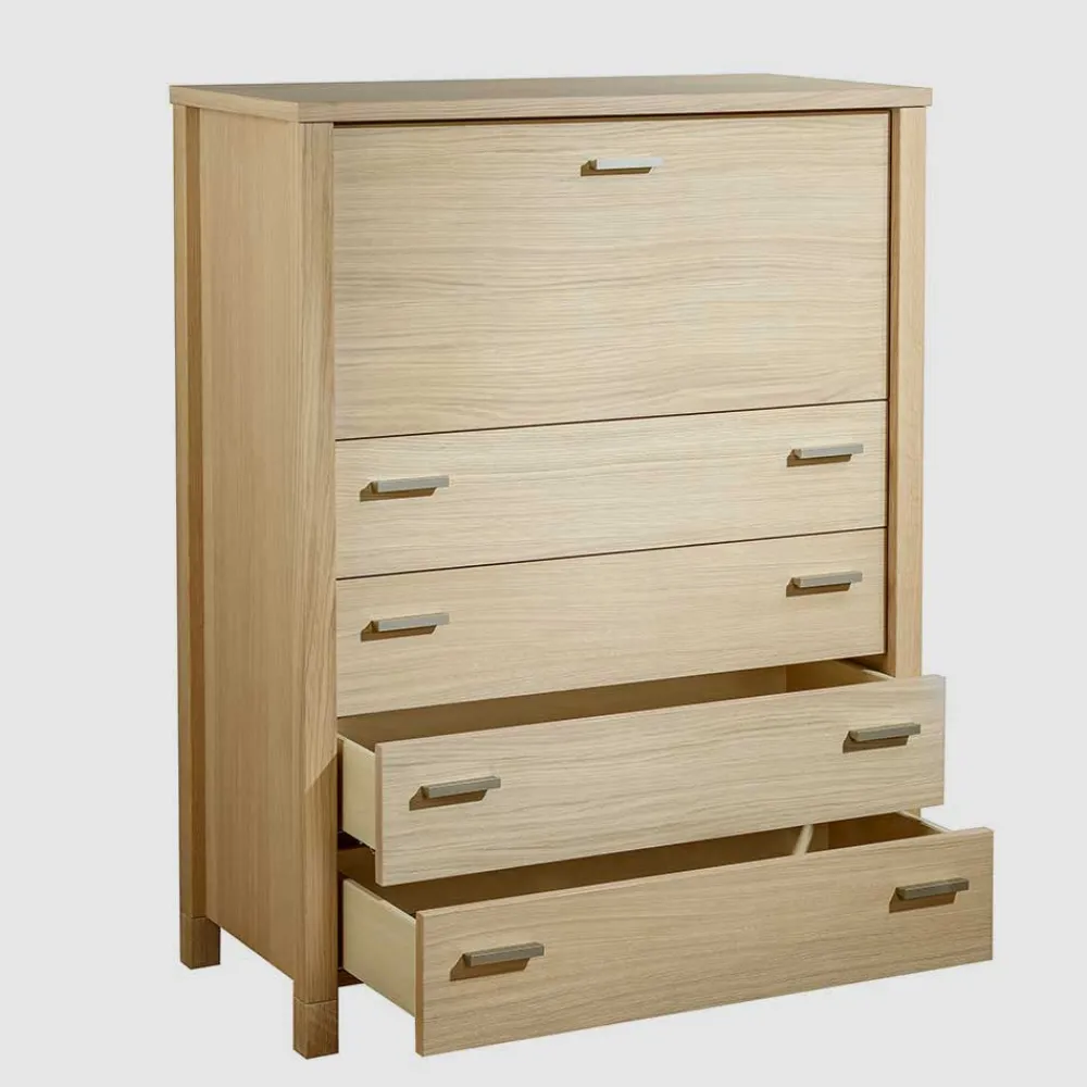 Wohnen 85x110x43 Schrank mit Schreibklappe - Settsura