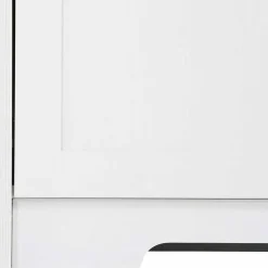 Wohnen 81x116x39 Schreibschrank Sekretär in Weiß - Akedra