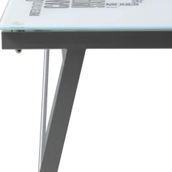 Wohnen 113x73x58 Schreibtisch aus bedrucktem Glas - Ugolina