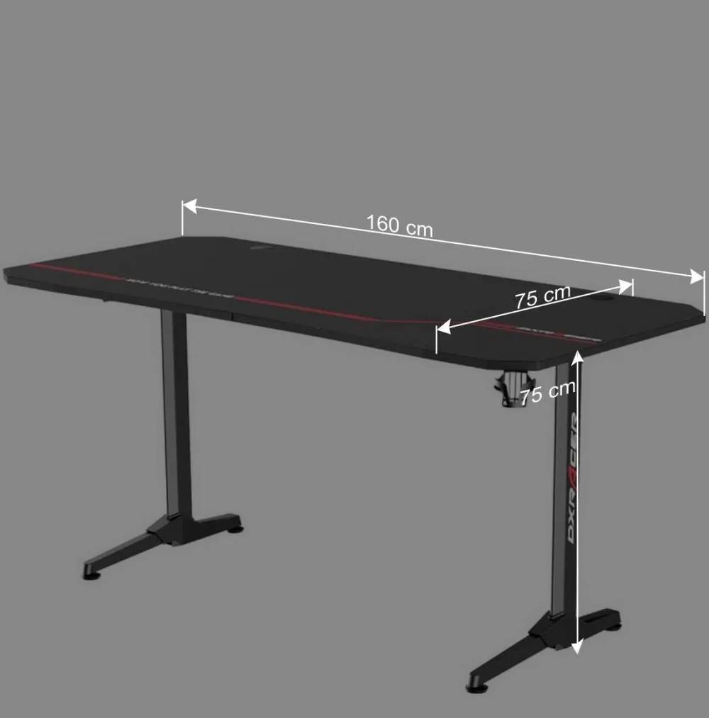 Wohnen 160x75x75 Schreibtisch mit T-Gestell - Laboria