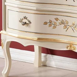 Wohnen 88x74x37 Schubladen-Kommode im Barockstil - Iviada
