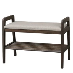 Wohnen Schuhschränke|Garderobenbänke*75x55x40 Schuhbank in Eiche Dunkelbraun - Cora