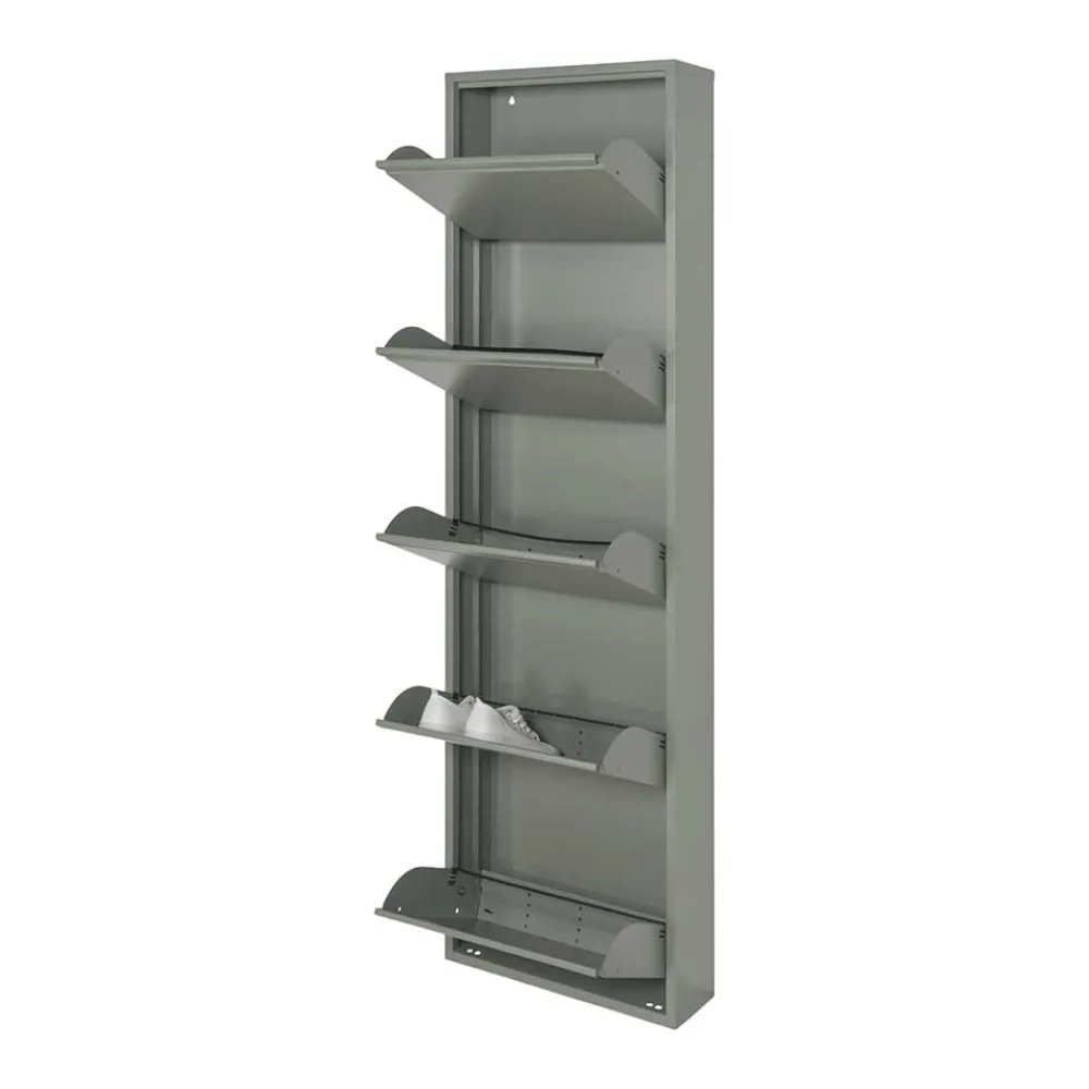 Wohnen 50x169x15 Schuhkipper in Graugrün - Bevania