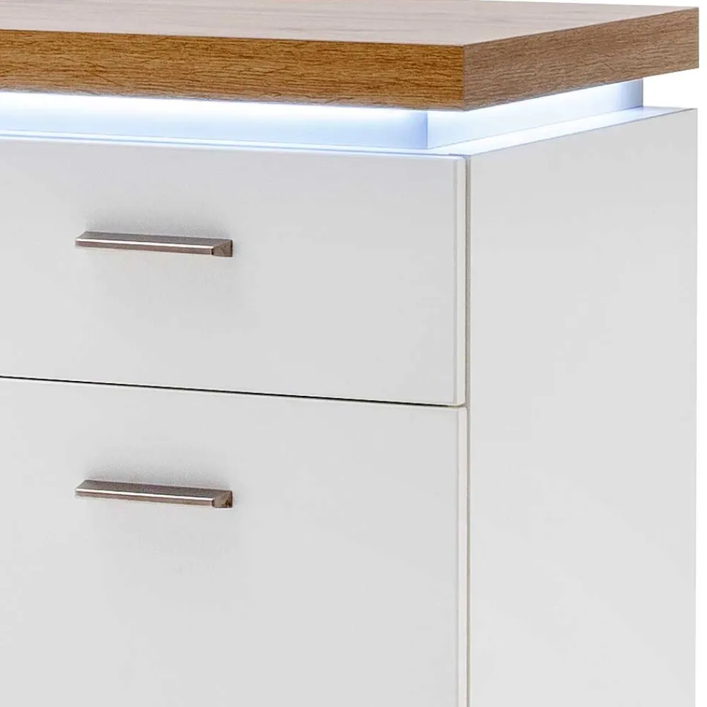 Wohnen 85x98x44 Schuhkommode mit 8 Einlegeböden - Nusenia