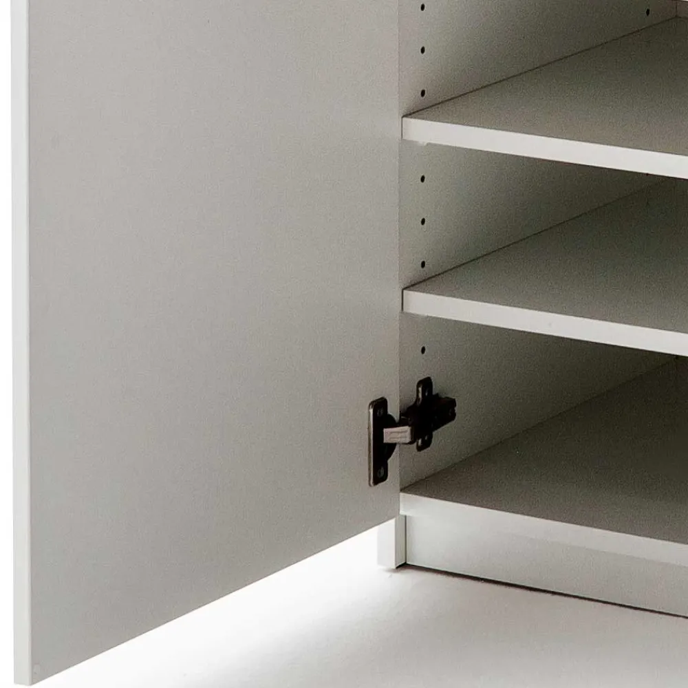 Wohnen 85x98x44 Schuhkommode mit 8 Einlegeböden - Nusenia