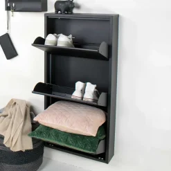 Wohnen 50x103x16 Schuhschrank für Wandmontage - Kitza